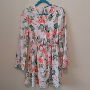 NWOT Live 4 Truth Floral Fit and Flare Dress